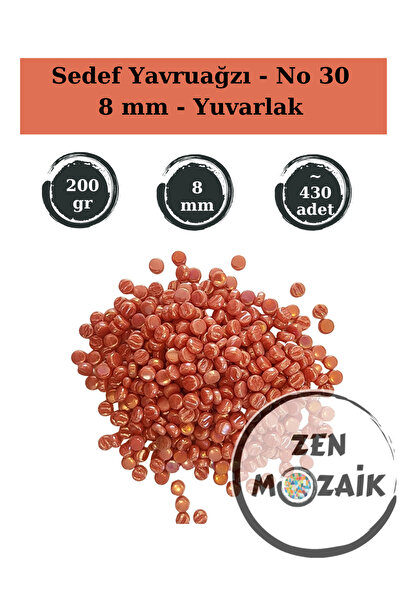 Zen Mozaik Round Glass Mosaic Tile for Your Artistic Mosaic Works - Diameter ...