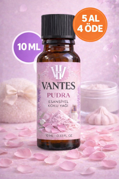 VANTES Pudra Esansiyel Uçucu Koku Yağı Buhurdanlık Yağı Difüzör Esansı Hobi E...