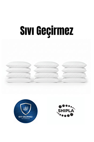 SHIPLA HOME 12 komada vodootpornog štitnika za jastuk, navlaka za dušek sa pa...