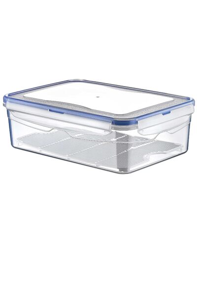Hobby Life 0.4 Litre Plastic Rectangular Airtight Food Saver Box, Transparent