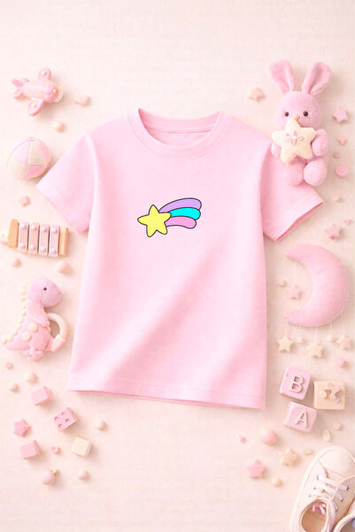 SPORTİVEA Unicorn Printed Cute Girls Boys Kids Tshirt T-Shirt Tee Comfortable...