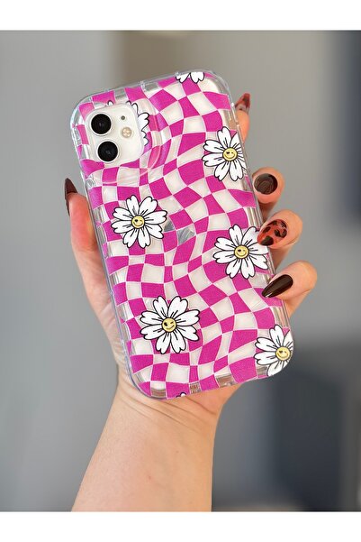 MİRAZ TASARIM حافظة شفافة واقية من الصدمات بنمط ديزي لهاتف آيفون 11