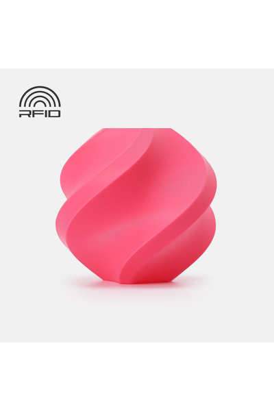 Bambu Lab Filament Bambulab PLA Basic 1.75 Roz Aprins 1Kg cu Bobină