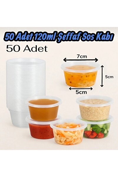 MİMOZA PARK 50 قطعة من حاويات التخزين الصغيرة المقاومة للتسرب سعة 120 مل، وعا...