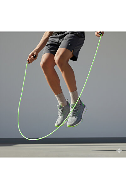 nkspor Transparent Jump Rope - Fitness - Crossfit- Rope - Jump - Body - Health - Exercise - Sports
