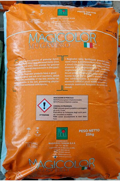 MUGAVERO Magicolor 13-16-8+2,5Fe+25SO3 25 Kg.