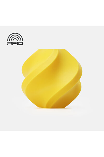 Bambu Filament PETG HF 1.75 mm Yellow 1kg RFID spool Yellow HF