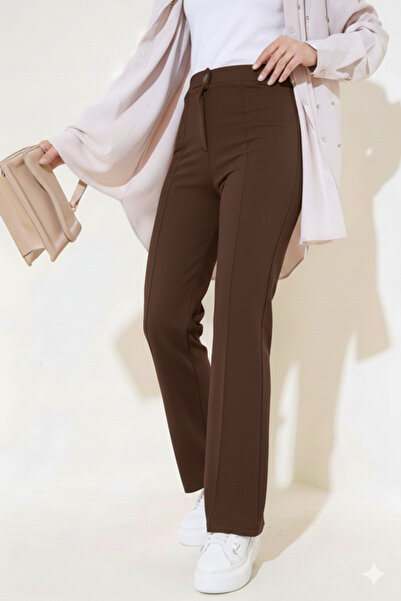 mooishan Full Lycra piped Palazzo Trousers New Season-2026