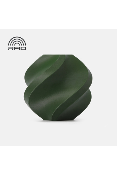 Bambu Filament Bambulab PETG HF 1.75 Verde Pădure 1Kg Refill