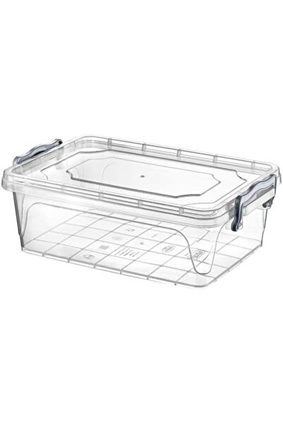 Hobby صندوق تخزين مستطيل شفاف من لايف، سعة 6 لترات