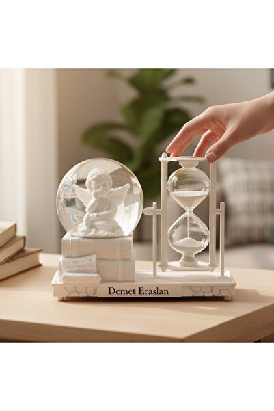 keyfim shop Sevgililer Günü Hediyesi Kişiye Özel İsimli Işıklı Müzikli Melek ...