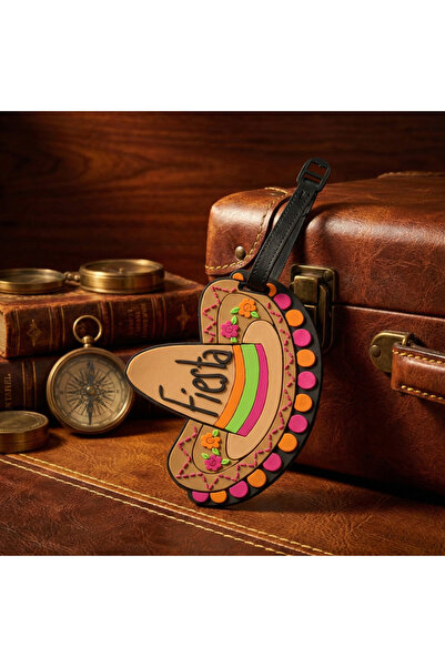 Boldy Oznaka za kofer sa meksičkim šeširom - Torba oznaka - oznaka za prtljag...