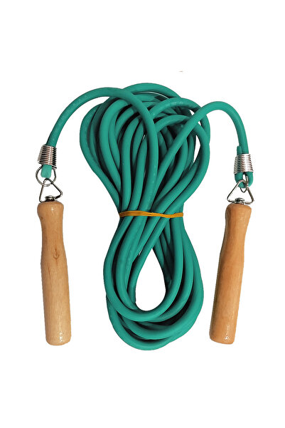 nkspor 7 Metre Deri Ayarlanabilir Atlama İpi - Fitness - Crossfit- Rope - Sağ...