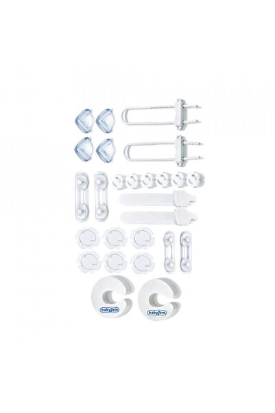 Evelise Σετ 26 προστατευτικών επίπλων BabyJem Home Safety Kit