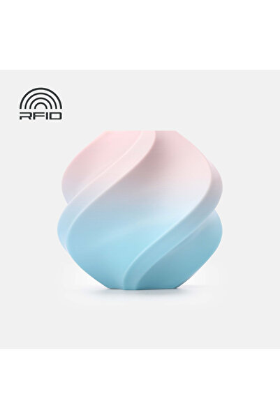 Bambu Lab Filament PLA Basic Gradient 1.75 mm Cotton Candy Cloud Bobină 1kg R...