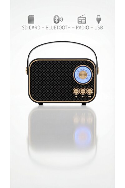 shop Nostaljik Radyo- Bluetooth- USB girişli-Sd Kart