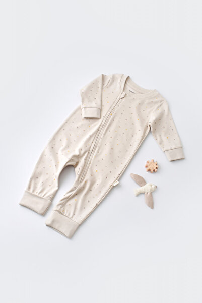 Evelise Ολόσωμη φόρμα με φερμουάρ, μακριά μανίκια και μακρύ παντελόνι - 100% ...