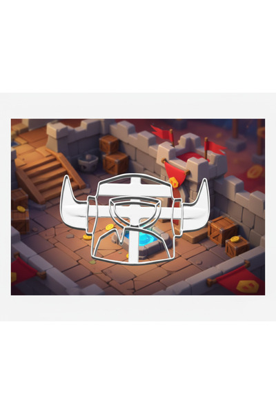 FreshWolf #1090 3D Baskı Mini Pekka Kurabiye Kalıbı