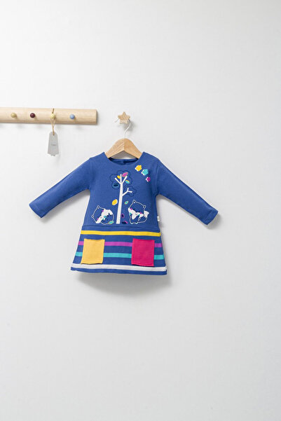 Evelise Rochita pentru fetite Colorful autum, Tongs baby (Culoare: Albastru, ...