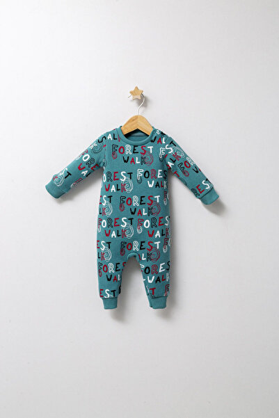 Evelise Salopeta pentru bebelusi de iarna Forest, Tongs baby, baietei (Marime...