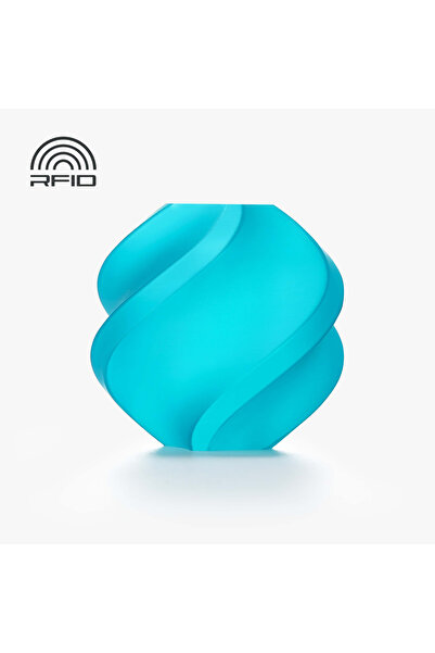 Bambu Lab Filament PLA Translucent 1.75 mm Teal 1kg RFID with Teal spool