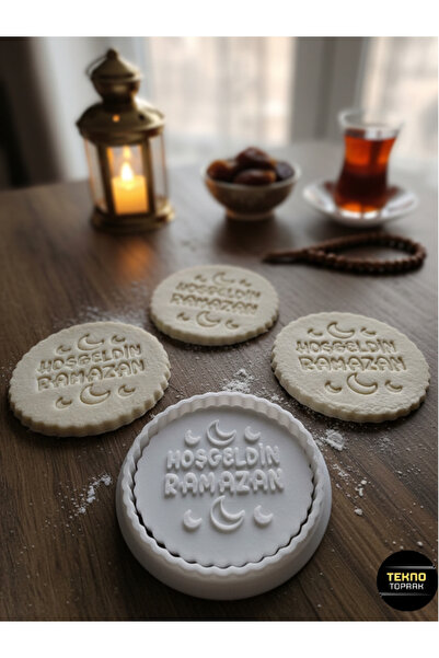 tekmation "Hoşgeldin Ramazan" Temalı Özel Tasarım Kurabiye ve Şeker Hamuru Ka...