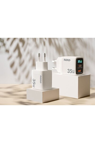 Neno 35W power adapter with fast charging and overcurrent protection