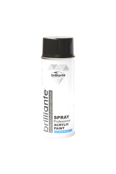 BRILLIANTE Vopsea Spray Gri Negru (Ral 7021) 400 Ml