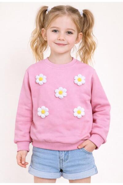 bahar uğurlu Flowery 3 Yarn Sweatshirt