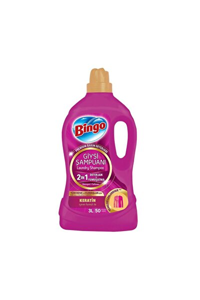 Bingo Giysi Şampuanı 2ın1 Renk Canlandırıcı 4 Lt X 4 Adet