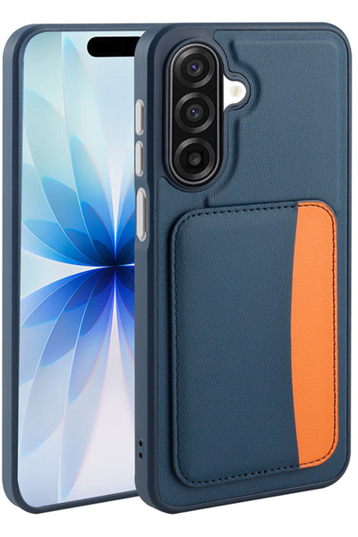 Rivor Samsung Galaxy A26 Kılıf Kamera Çıkıntılı Köşe Korumalı Çift Renk Kartl...