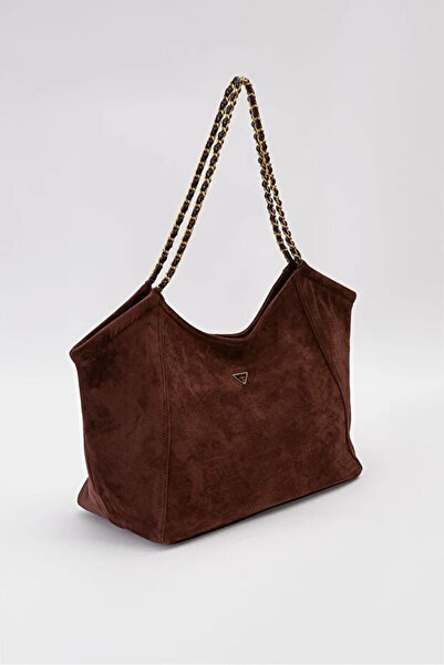 Levidor Велика сумка через плече з довгим ременем - Camel