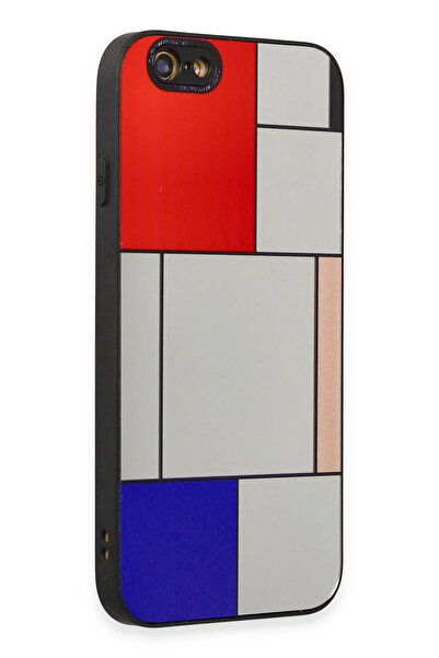 mrkon Newface iPhone 6 Case Mirror Patterned Cover - Mirror - 9 Rsmrk34-Esrdns