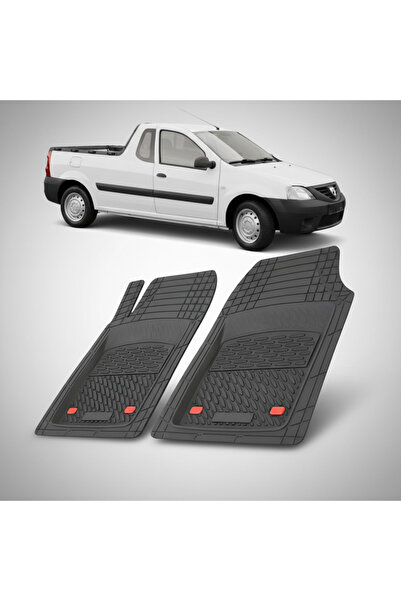 TEAMCAR Πατάκια δαπέδου τύπου δίσκου συμβατά με Dacia Logan Pick-Up (2008–201...