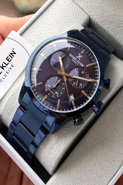 Daniel Klein Tüm Fonksiyonları Aktif, Paslanmaz Çelik Kordon Erkek Kol Saati