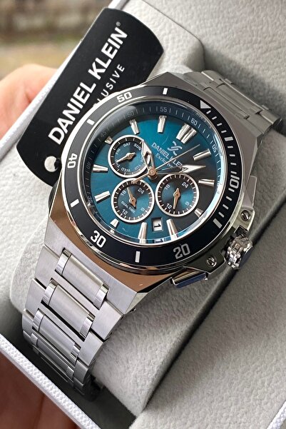 Daniel Klein Tüm Fonksiyonları Aktif, Paslanmaz Çelik Kordon Erkek Kol Saati