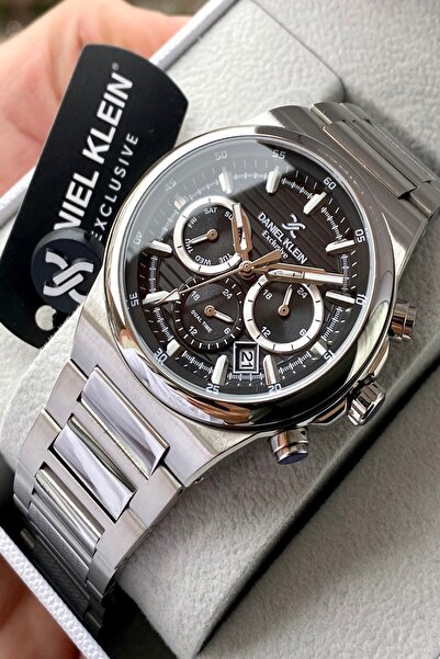Daniel Klein All Functions Working ,Stainless Steel Band Men's Wristwatch
