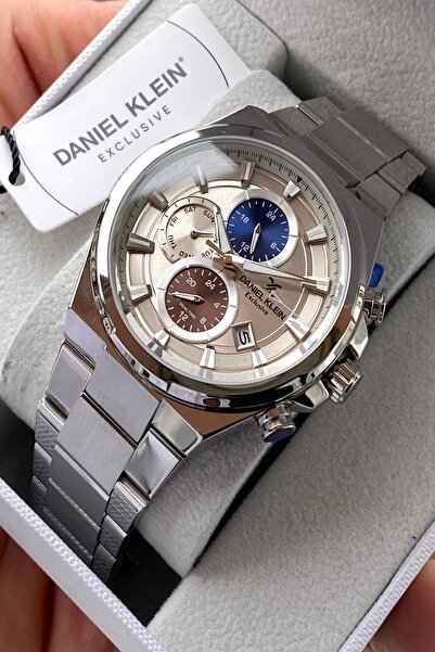 Daniel Klein All Functions Working ,Stainless Steel Band Men's Wristwatch