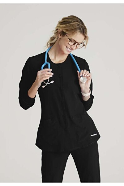 SKECHERS Skechers Stability Scrub Top in Black