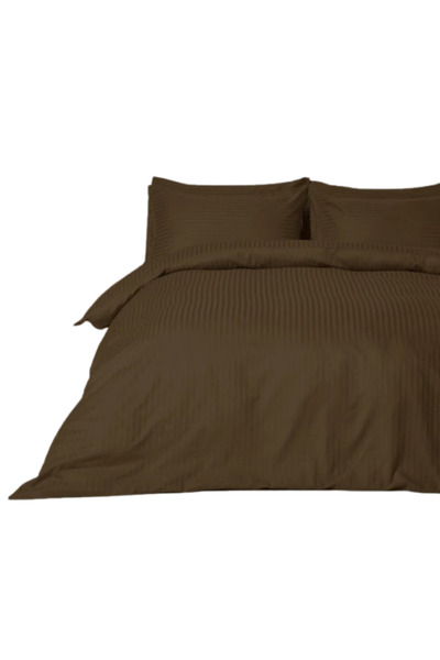 ceneric Hotel-style bedspread with removable filling, double size, striped, 7...