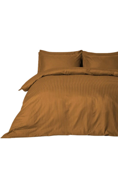 ceneric Hotel-style bedspread with removable filling, double size, striped, 7...