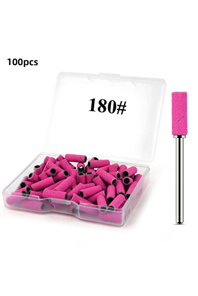 Choice ١٠٠ قطعة من رؤوس مثقاب الأظافر، أشرطة صنفرة صغيرة، ١٠٠ قطعة من مبرد أظ...