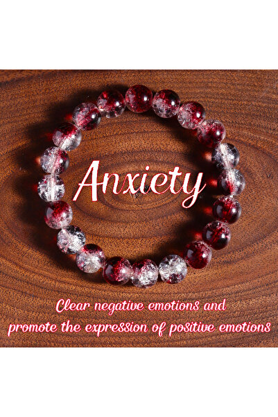 Choice 18cm Anti-anxiety Golden Strawberry Crystal Super 7 Fashion Bracelet, ...