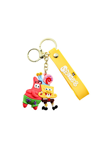 Choice مجموعة سلاسل مفاتيح شخصيات سبونج بوب سكوير بانتس (6 سم، KC3668) - شخصي...