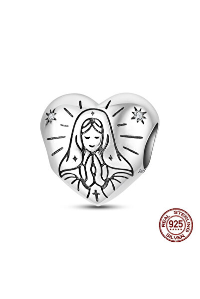 Choice PAC2138 Original New 925 Sterling Silver Prayer Virgin Mary Charms Bea...