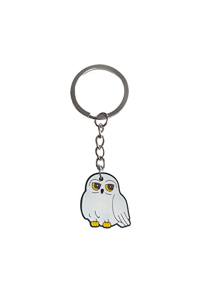 Miniso سلسلة مفاتيح ناعمة من مادة PVC بتصميم كرتوني لولد سحري، لون رمادي داكن...