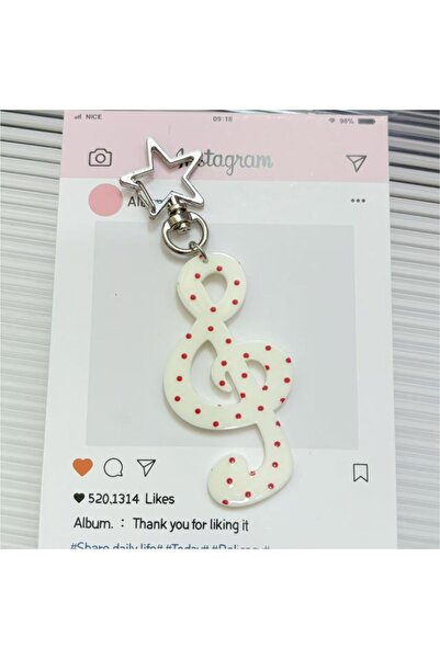 Choice سلسلة مفاتيح أكريليك بيج بتصميم كرتوني، على شكل حلوى، مزينة برسومات نو...