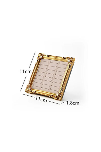 Choice Beige A Vintage Photo Frame Jewelry Display Tray Nordic Ins Style Ring...