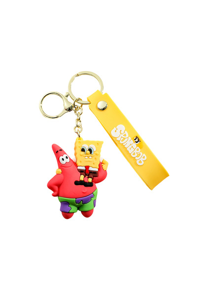 Choice مجموعة سلاسل مفاتيح شخصيات سبونج بوب سكوير بانتس (6 سم، KC3669) - شخصي...