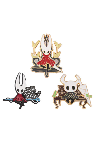 Choice مجموعة دبابيس مينا معدنية بتصميمات كرتونية لطيفة على شكل دودة ونحلة، م...